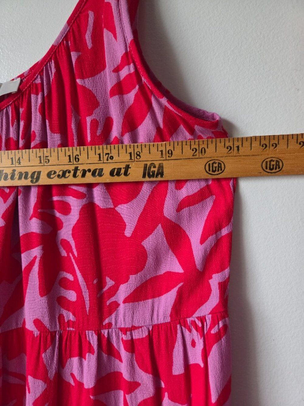 EUC LIKE NEW LOFT FLORAL TIERED TANK MIDI SUMMER DRESS SIZE XS/S - Picture 12 of 13